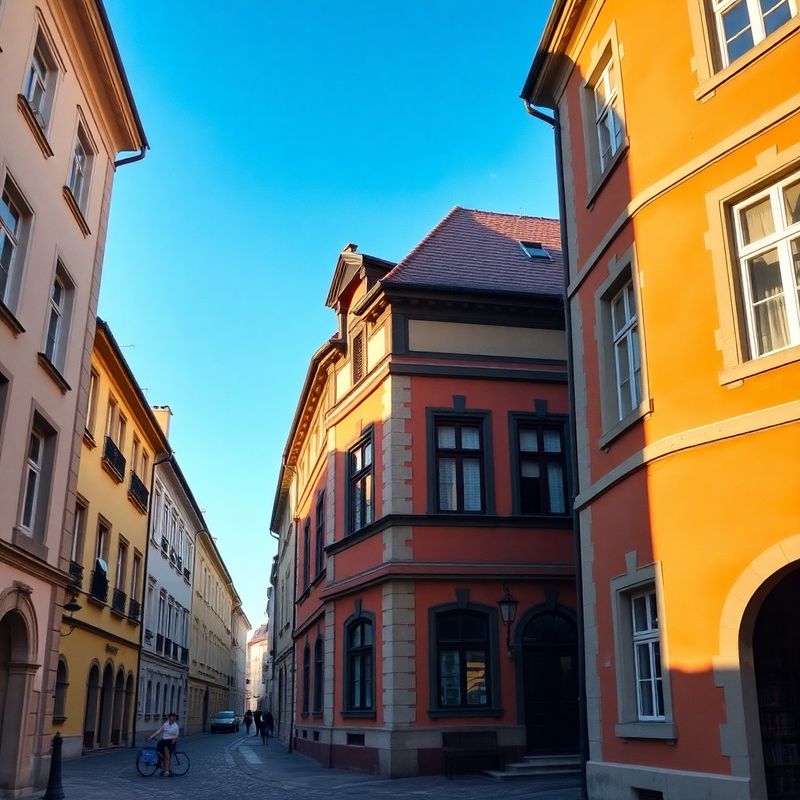 Fațadă istorică din Sibiu pe Strada Nicolae Bălcescu